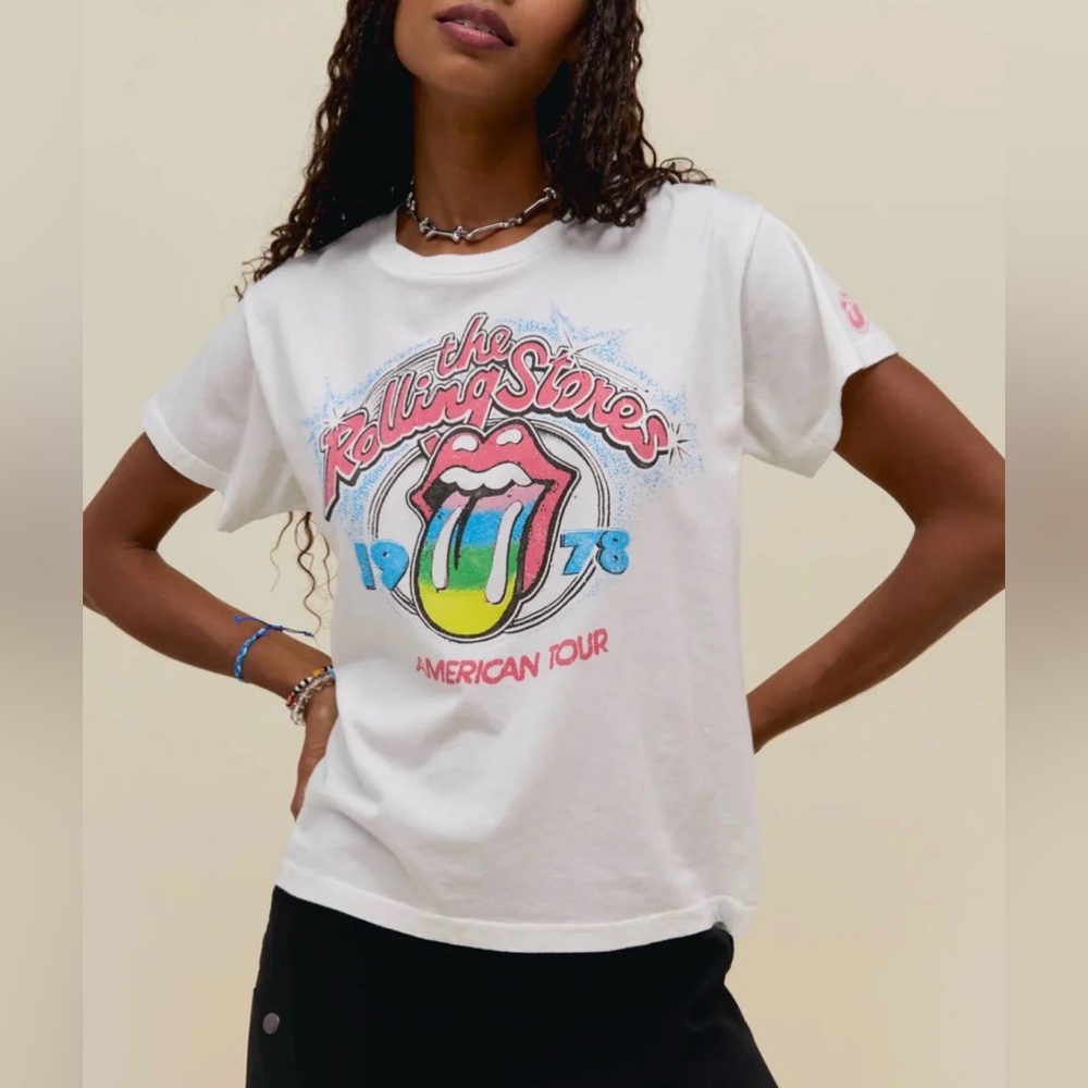 Daydreamer The Rolling Stones XL Top. ⚡️💗